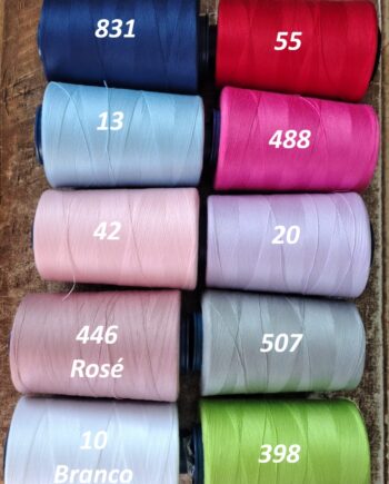 Linha para Picueta e Pesponto Setta Xik 36 -Kit C/4 Rolos De 4000j