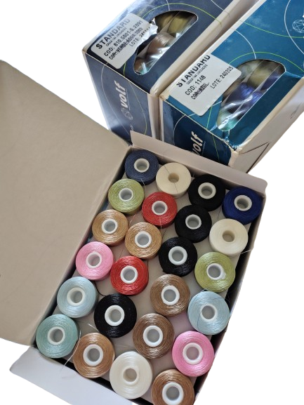 Bobinas pré enroladas, cheias, descartáveis standart c/144 - cor sortido - Image 3